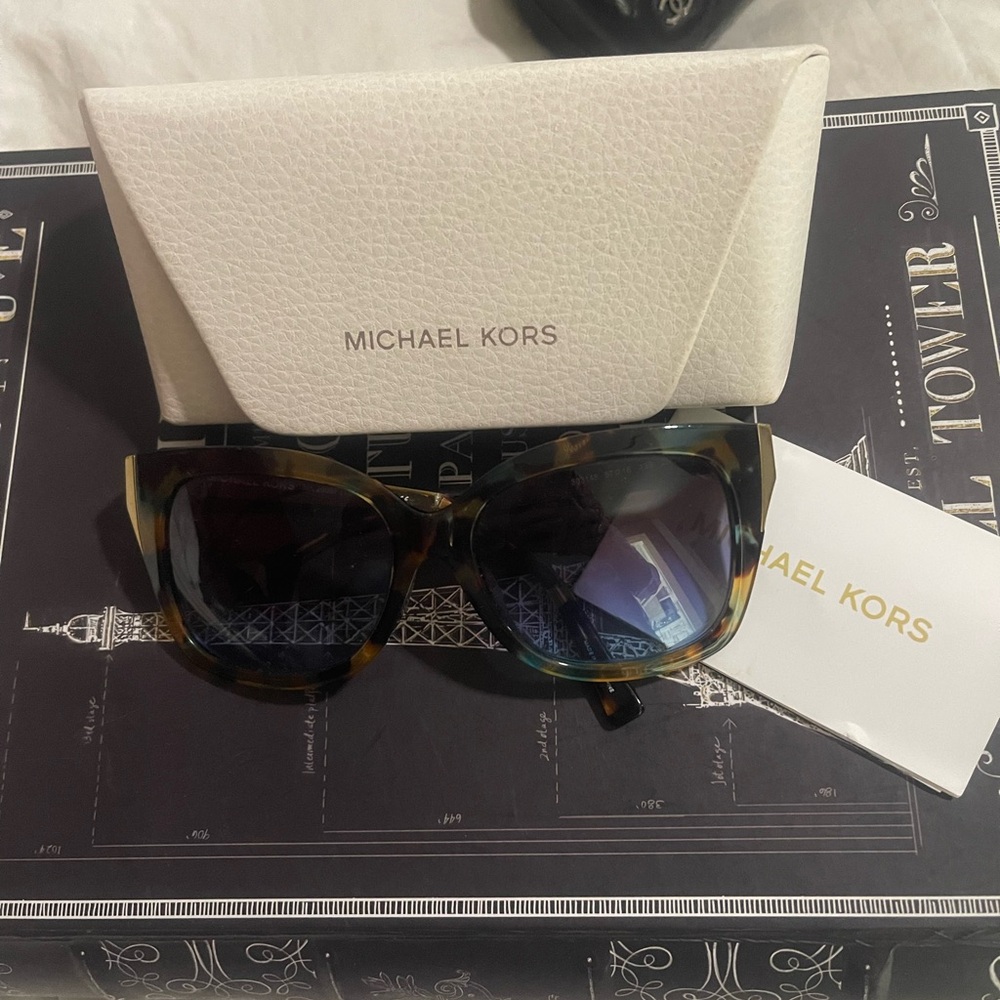 Michael Kors Brown Tortoise Sunglasses